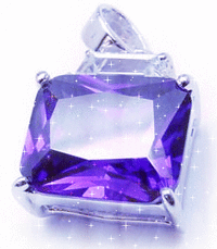 Gif animé bijoux pierre violette